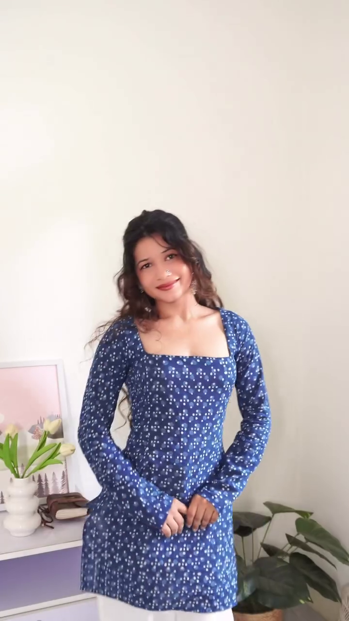 Pink Floral V-Neck Peplum Top for Women – Elegant Casual & Party Wear Blouse - Image 3