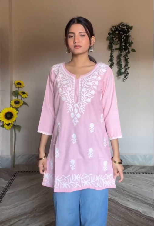 Elegant Pastel Ethnic Casual
