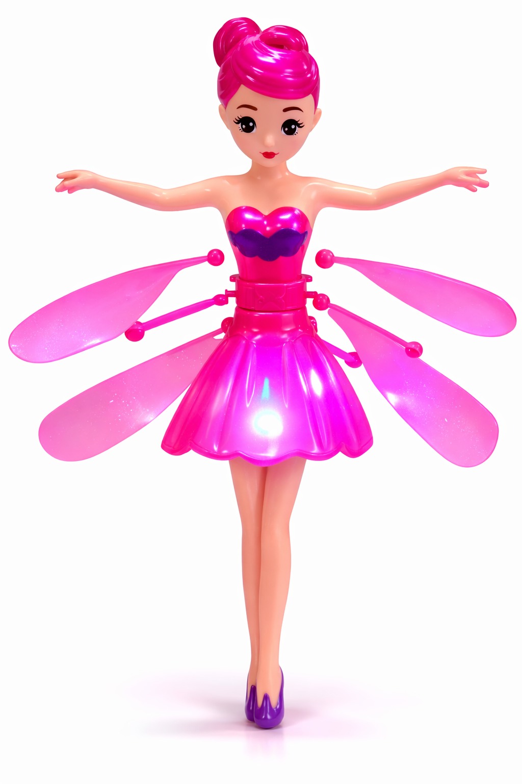 Flying Fairy Doll Toy with LED Lights | Hand Sensor Magic Flying Doll for Kids