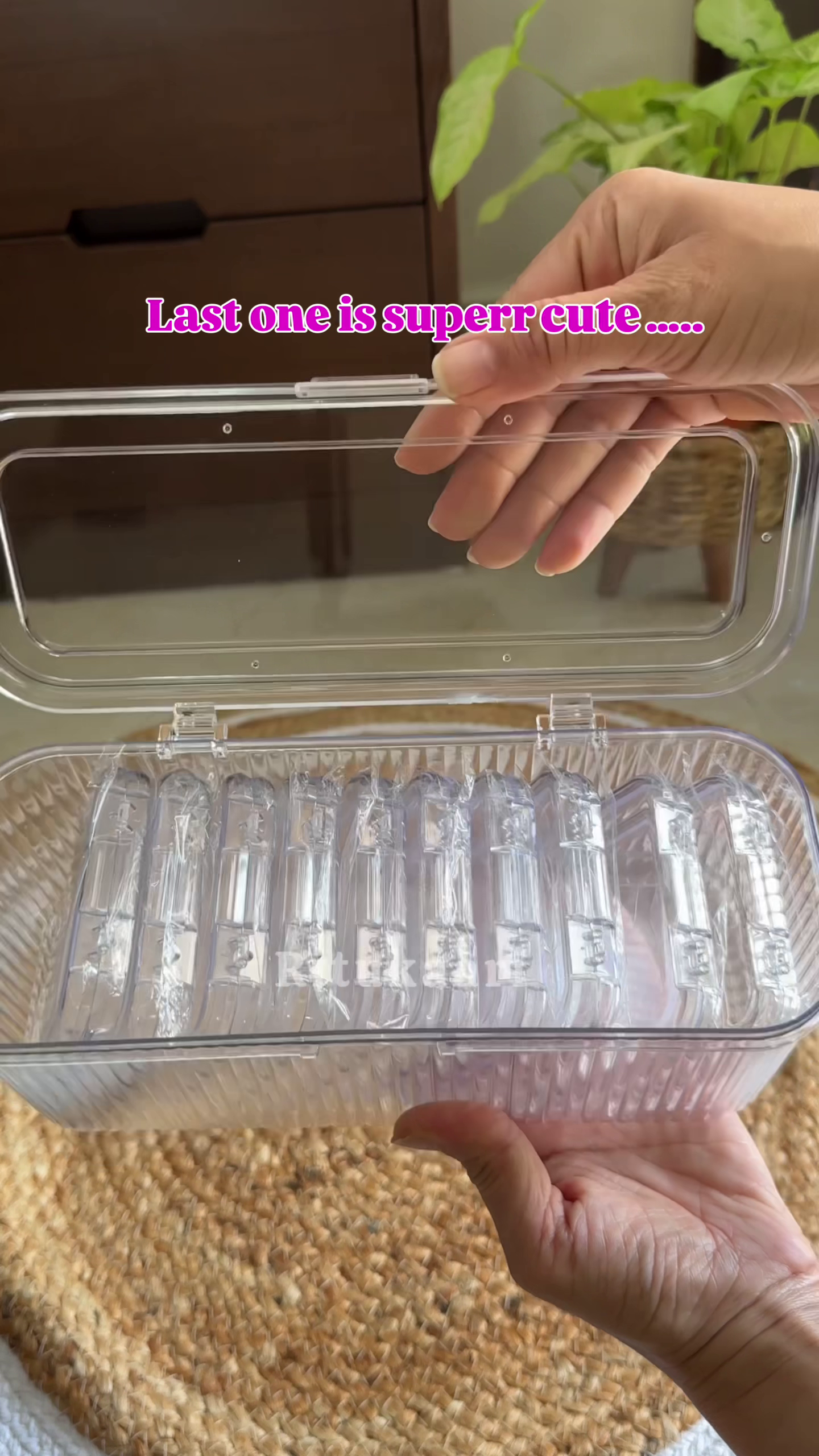 Transparent Storage Box – Easy Release Ice Maker Container